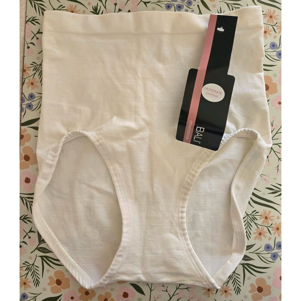 Vintage Bali Moderate Control Flattens Tummy underwear size Large NWT